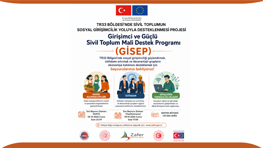 GİRİŞİMCİ VE GÜÇLÜ SİVİL TOPLUM MALİ DESTEK PROGRAMI (GİSEP)